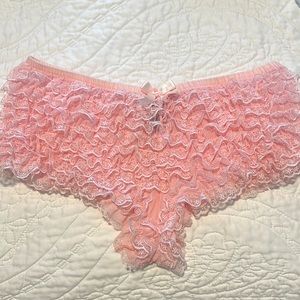 Leg Avenue pink ruffles panties